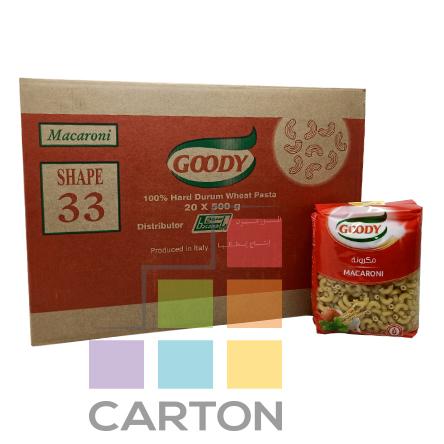 GOODY MACARONI NO 33. 24*500GM